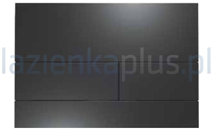 TECE Przycisk czarny mat Square II 9240833