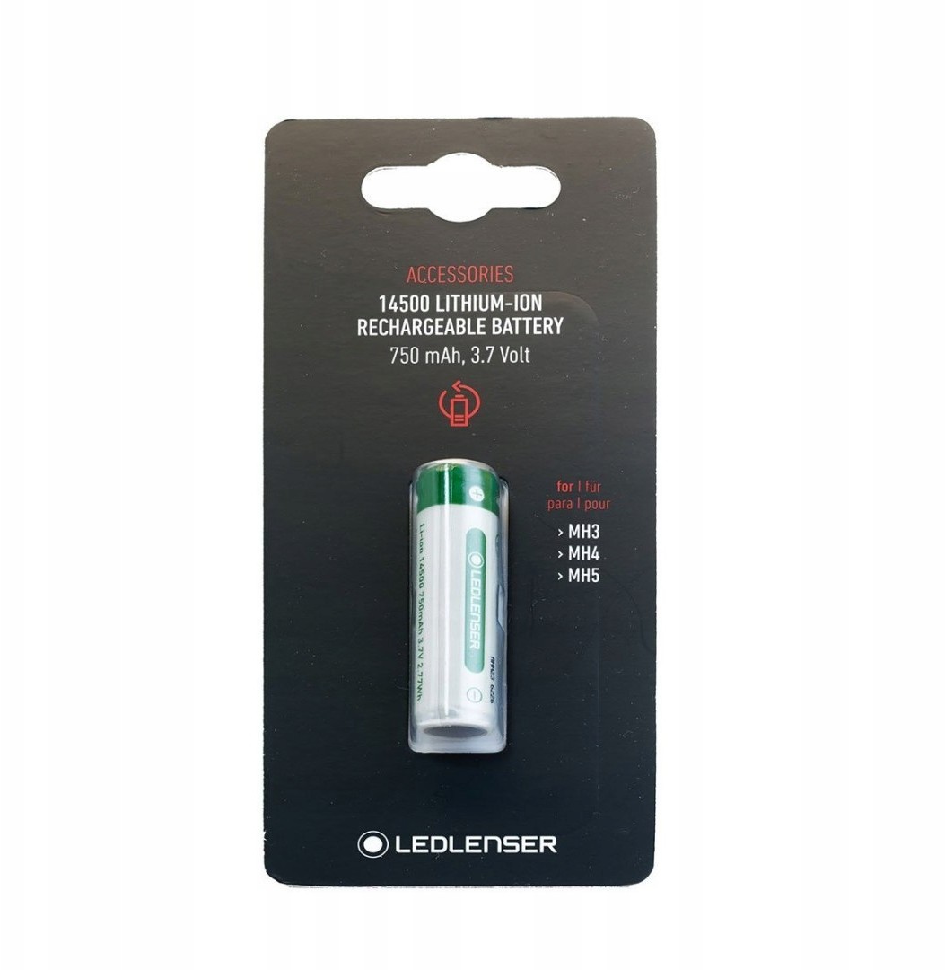 Akumulator Ledlenser 14500 do latarek MH3/4/5