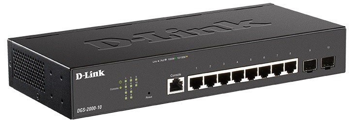 D-Link Przełącznik DGS-2000-10 8xGE 2xSFP DGS-2000-10P