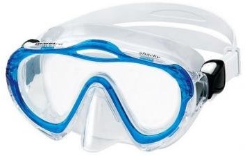 Mares unisex okulary Mask Sharky do nurkowania, wielokolorowa, jeden rozmiar 0792460251312