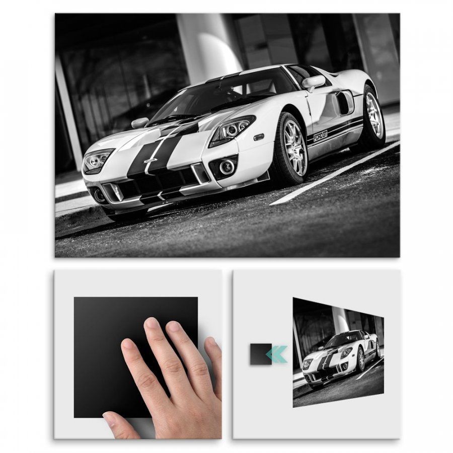 Pix4home Plakat metalowy Ford GT M POS-M-01622