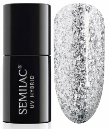 Semilac SEMILAC 292 SILVER SHIMMER Lakier Hybrydowy 7ml