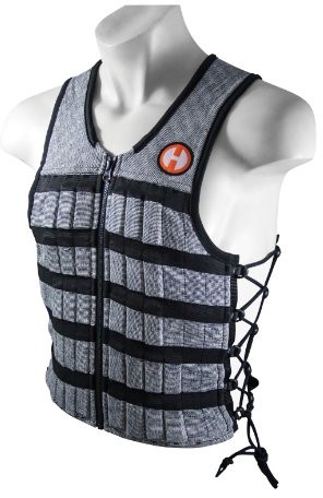 Hyperwear Kamizelka hyperwear Hyper Vest Pro unisex 10-pound regulowany masa zapewnia Fitness Workouts, xl 23