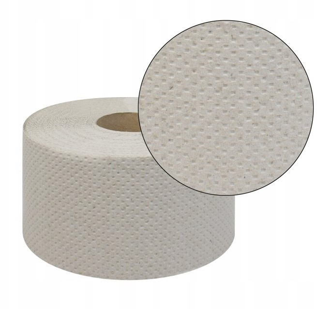 Jumbo Papier Toaletowy Szary 18 CM 12 Sztuk