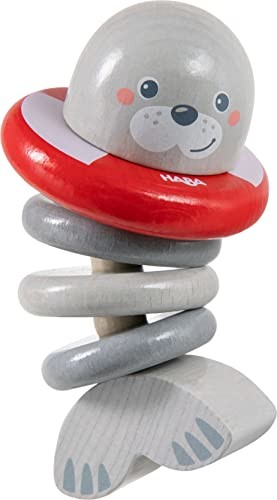 HABA Klapperfigur Robbe