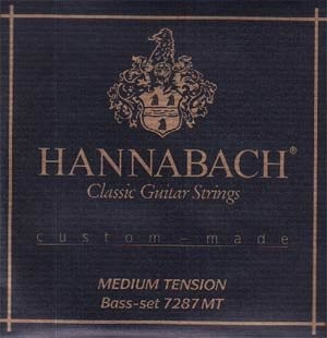 Hannabach 7287MT struny nylonowe basowe