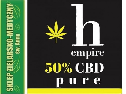 Hempire Hempire OLEJEK KONOPNY CBD 50% PURE 10ml Certyfikowany 757