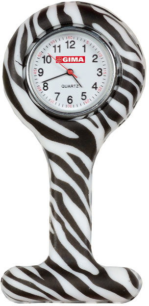 GIMA GiMa ns881 zegarek dla pielęgniarek, okrągły NS881ZEBRA