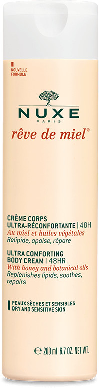 Nuxe Rve de Miel Ultra Comforting Body Cream 48HR krem do ciała 200 ml dla kobiet