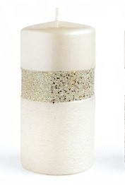 Lumarko Lumarko Świeca Walec Duży 7xh18cm Kremowa! BC6852 Mondex