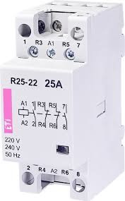 ETI POLAM R25-22 230V stycznik modułowy 25A 2NO+2NC 2M