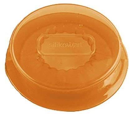 Unbekannt Silikomart 195152 pokrywka capflex, silikonu, XL, 10,5 x 10,5 x 3 cm, pomarańczowy 195152