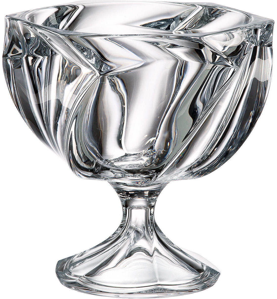 Bohemia Crystalite s.r.o MACAO MISA N/N 260 9K7/6KG47/1/99W01/260-162 footed bowl