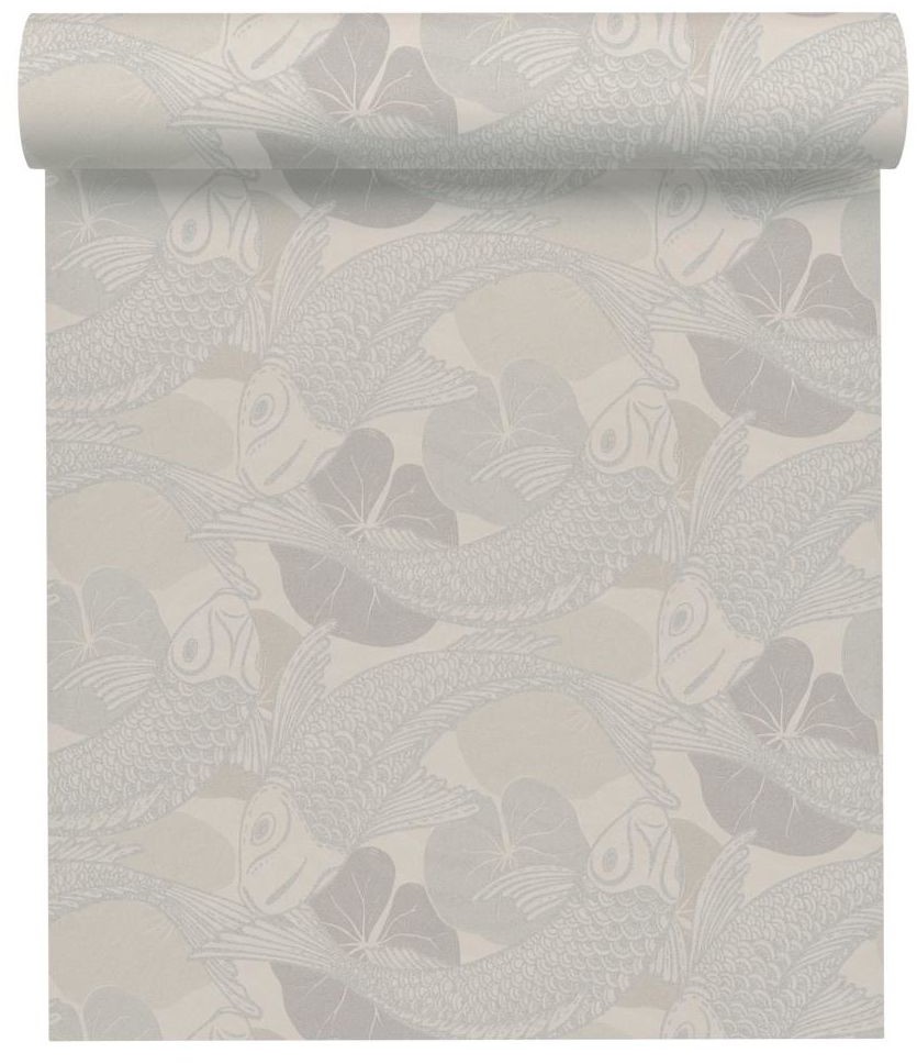 A.S. Creation Tapeta Metropolitan 378596 beżowa winylowa na flizelinie