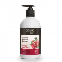 Organic Shop Shop naturalne witaminowe mydło do rąk Granat 500ml