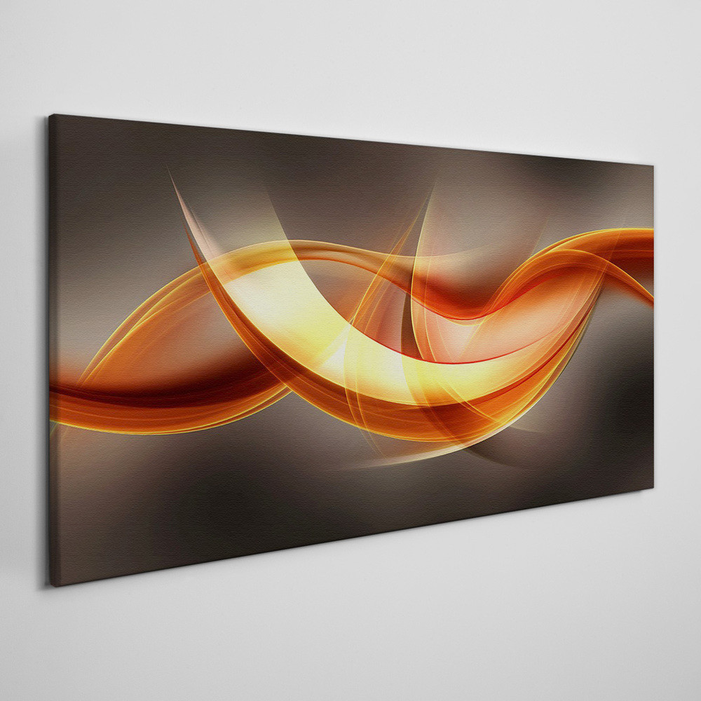 PL Coloray Obraz Canvas Hartowane fale 140x70cm