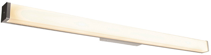 QAZQA Nowoczesny kinkiet łazienkowy stal 92cm LED IP44 - Cascada