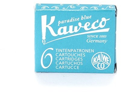 Kaweco Wkłady atramentowe kaweco kurz. turkusowy INK-LBL