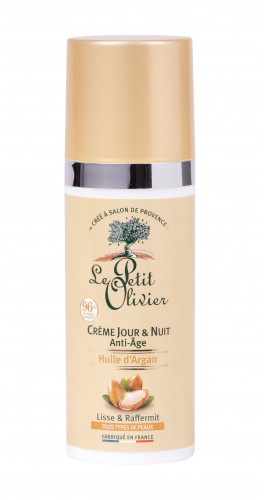 Le Petit Olivier Argan Oil Day & Night Cream Anti-Age krem do twarzy na dzień 50 ml dla kobiet