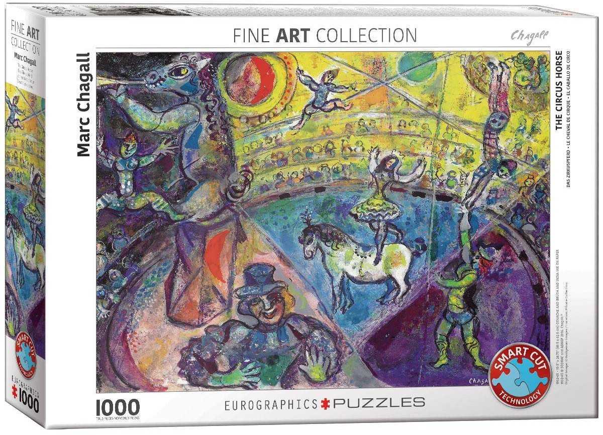 Eurographics Puzzle 1000 The Circus Horse 6000-0851 -