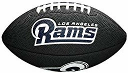 Wilson Los Angeles Rams NFL Mini Football Czarny (WTF1533BLIDLA)