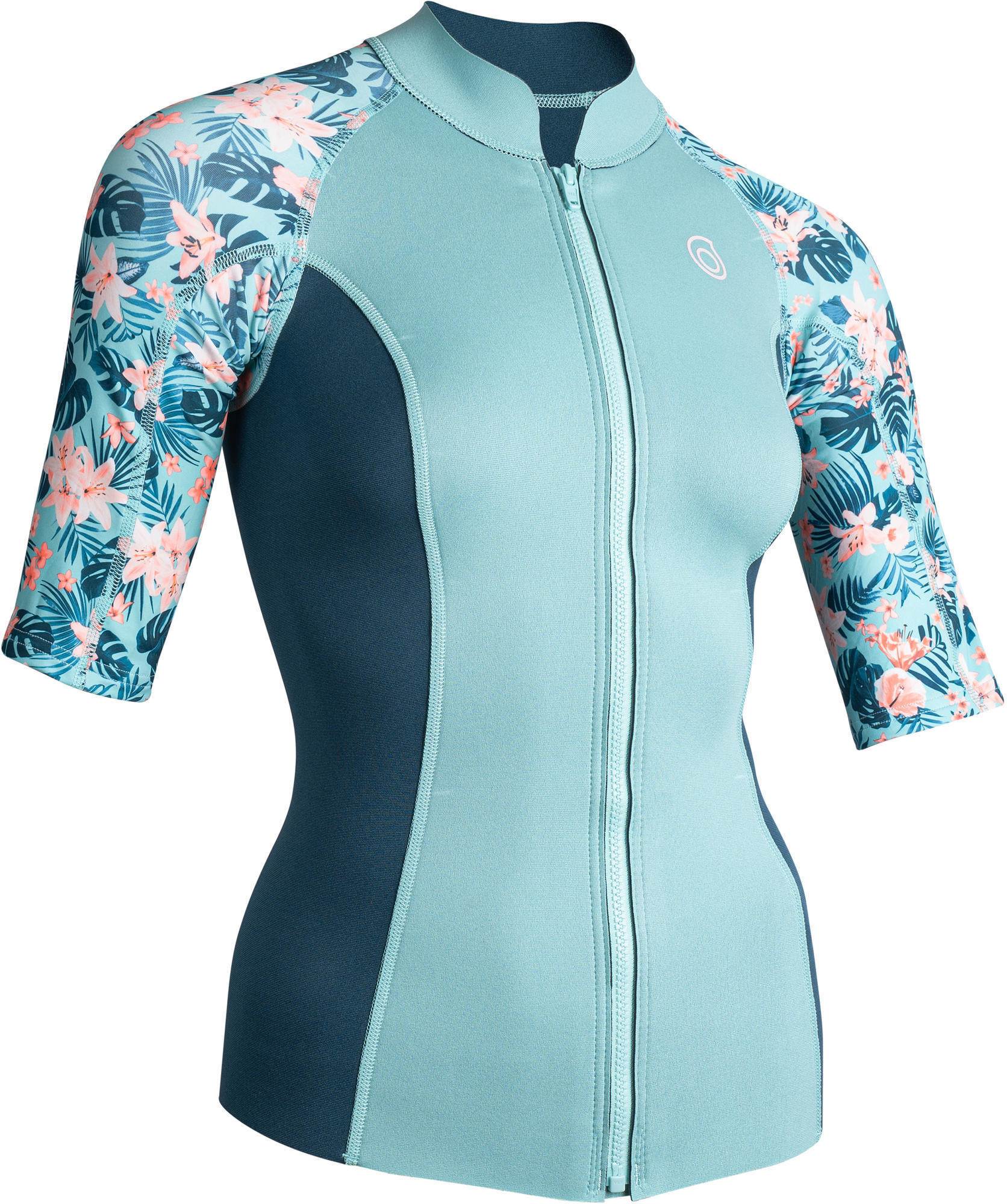 SUBEA Top Krótki Rękaw Do Snorkelingu 500 Z Neoprenu Damski female  3583787775189