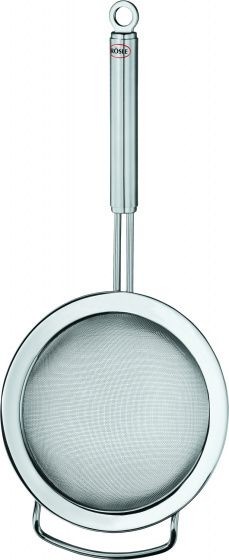 Rosle sito przelotowe drobne 50 x 24 x 14,5 cm stal nierdzewna srebrna twm_556810