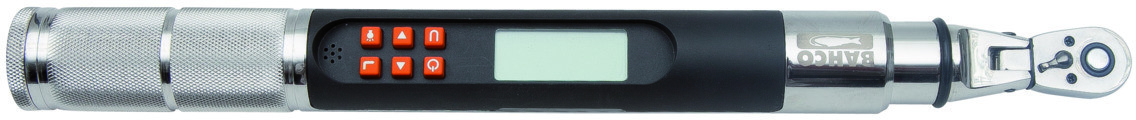 BAHCO klucz dynamometryczny elektroniczny z pomiarem momentu i kąta, pamięcią i łączem USB, 3/4