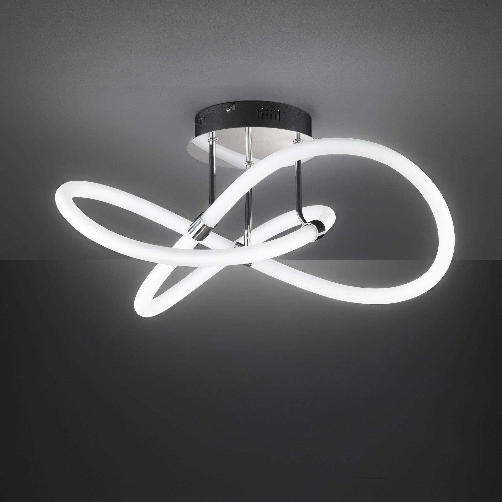Wofi Lampa sufitowa LED Mira z pilotem, 57,5cm