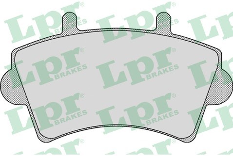 LPR Klocki hamulcowe - komplet 05P884