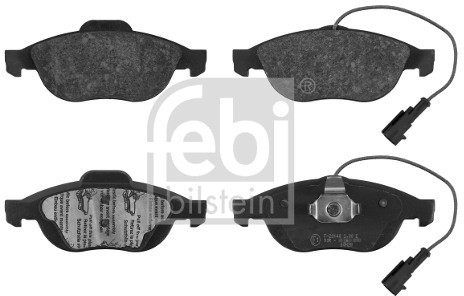 FEBI Zestaw klocków hamulcowych, hamulce tarczowe FEBI 16293