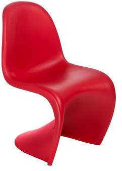 D2Design Krzesło BALANCE PP Czerwony