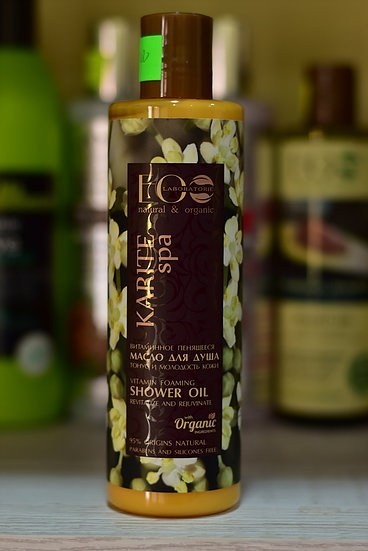 EC LAB ECO LAB KARITE SPA - Witaminizowany Pieniący Się Olejek Pod Prysznic 250 ml