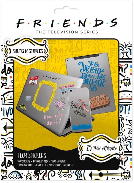 Pyramid Posters Friends How You Doin - naklejki na laptopa TS7428