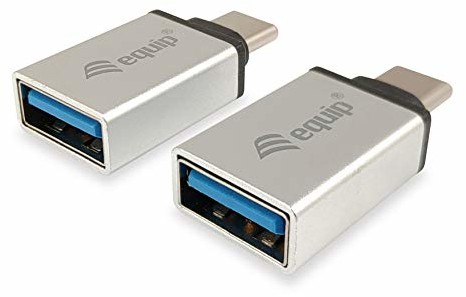 Equip Kabel USB C - A, srebrny 133473