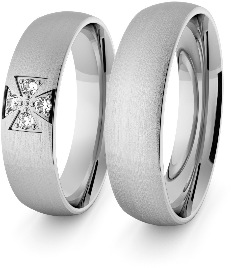 Eminence Obrączki srebrne klasyczne 5 mm - 55 Ag-classic-5-55