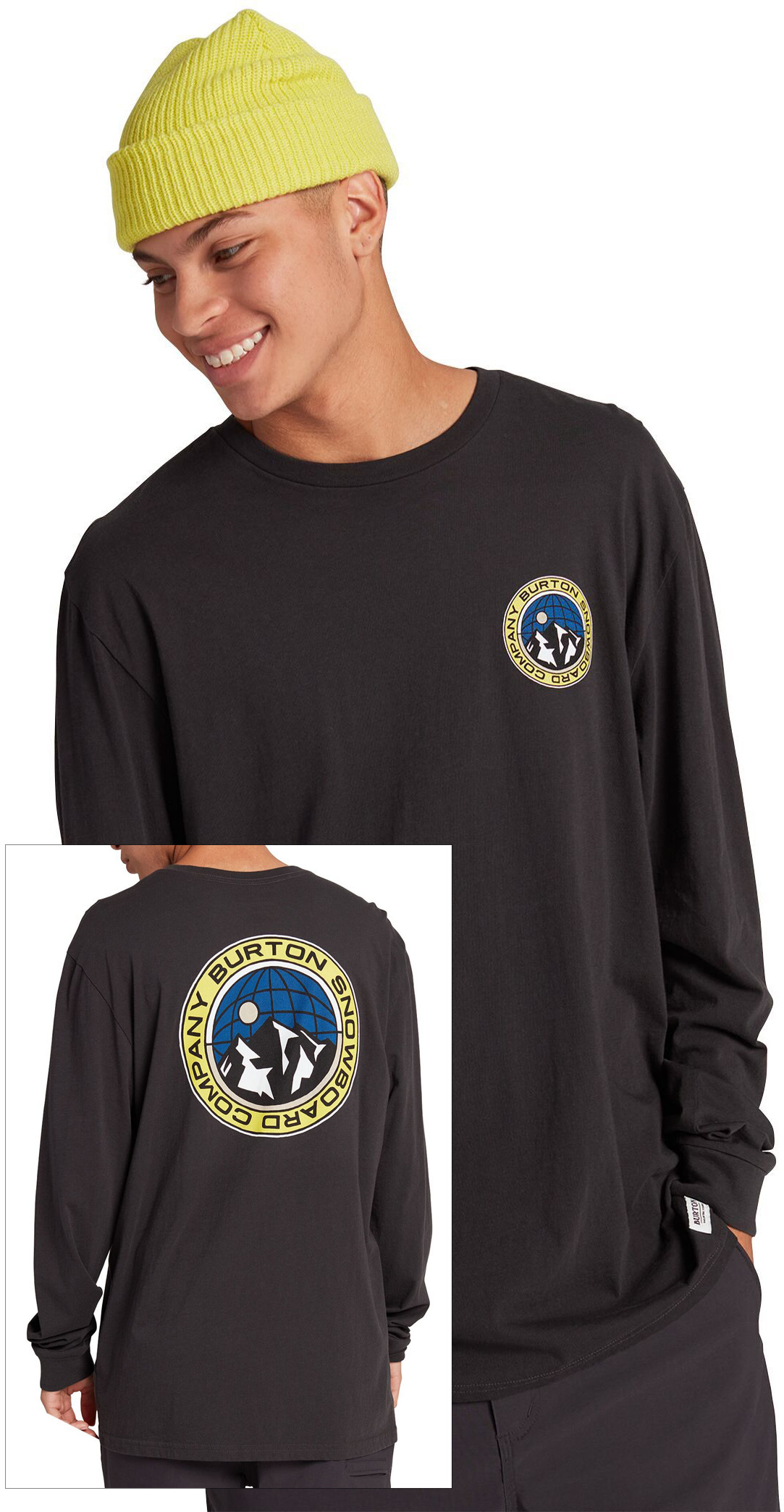 Burton t-shirt WALGROVE LS Phantom