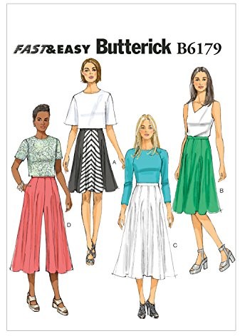 Butterick b6179 Butt erick wykrój do szycia, wygląda elegancko, Extra ekstrawagancko, modny B6179E50