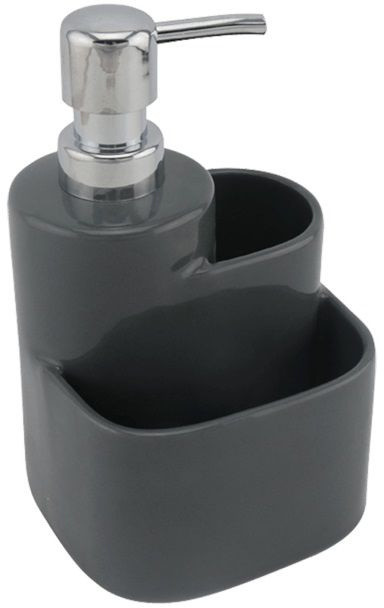 Kuchinox Kuchinox Abby Dozownik ceramiczny ciemnoszary błyszczący AMP001M