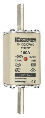 MERSEN MERSEN Fuse nh1 160a gl/gg 500v NH1GG50V160
