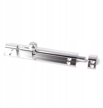 Zasuwa Zasuwka wąski profil 100x25x0.9mm srebrna