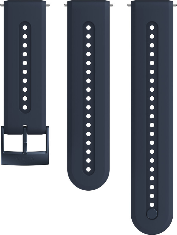 Suunto Athletic 7 Silicone Strap 24mm, niebieski 2022 Akcesoria do zegarków SS050689000