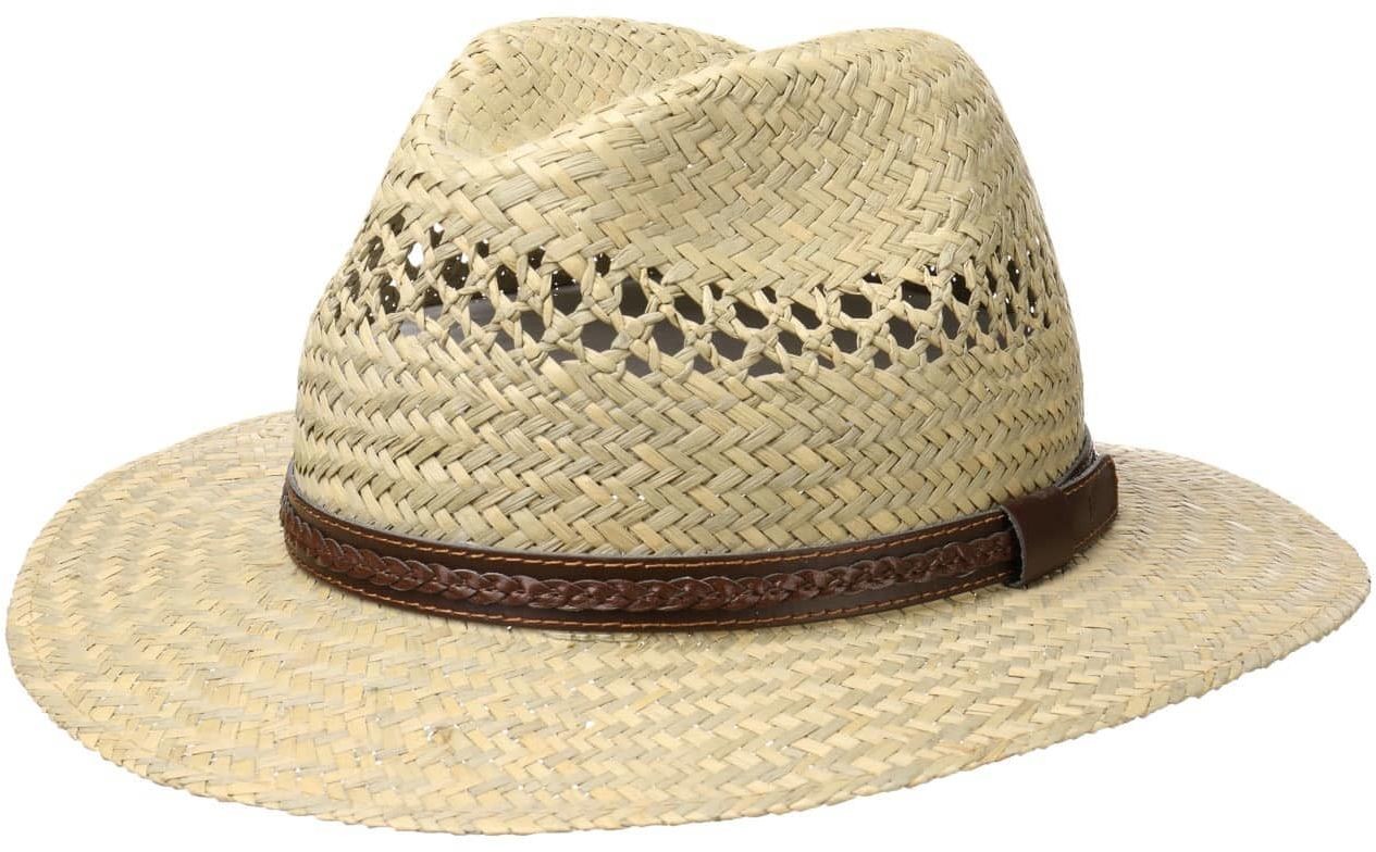 Kapelusz Słomkowy Steven Traveller by Lipodo, naturalny, M (56-57 cm)