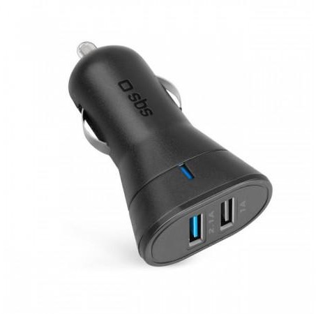 SBS SBS Samochodowa FC 3,1A 2 x USB czarna > MEGA NISKIE CENY I