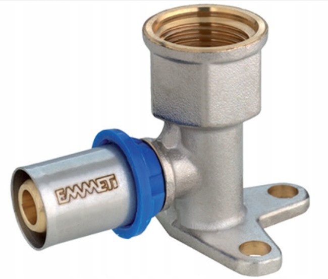 Emmeti Kolano Ścienne Zaciskowe Z Łapami 16 x 1/2'