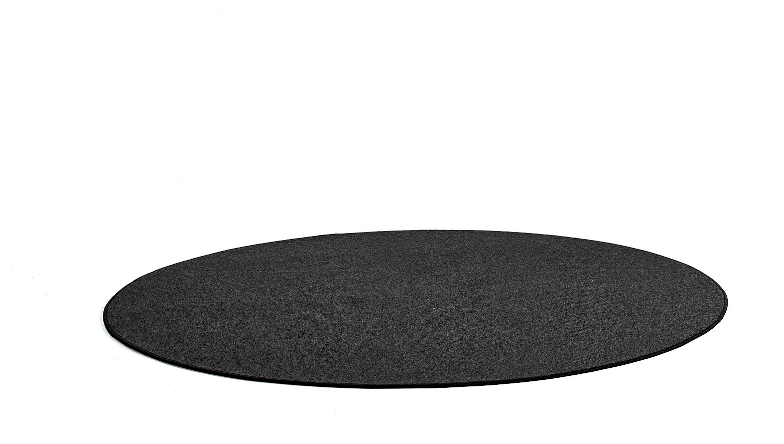 AJ Produkty Dywan okrągły ADAM,  2500 mm, ciemny brązowy