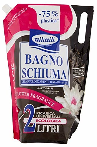 Perlier MIL MIL Bagno 2L Flower fragance Ricarica Bagno chiuma E saponi Il firmy