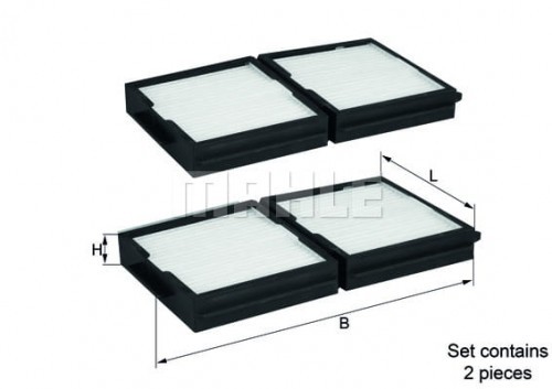 Knecht Filtr, wentylacja przestrzeni pasażerskiej LAG 113/S