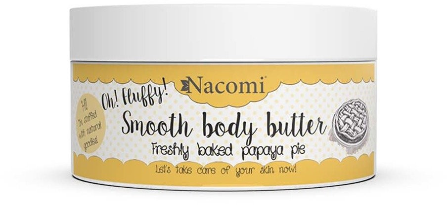 Nacomi Smooth Body Butter Freshly Baked Papaya Pie 100g