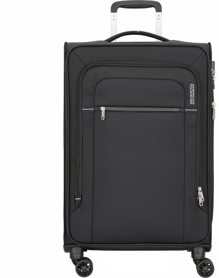 American Tourister Crosstrack Walizka na 4 kółkach 67 cm black/grey 133190-1062